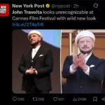 John Travolta Cannes 2026’da Görünüşüyle Şaşırttı